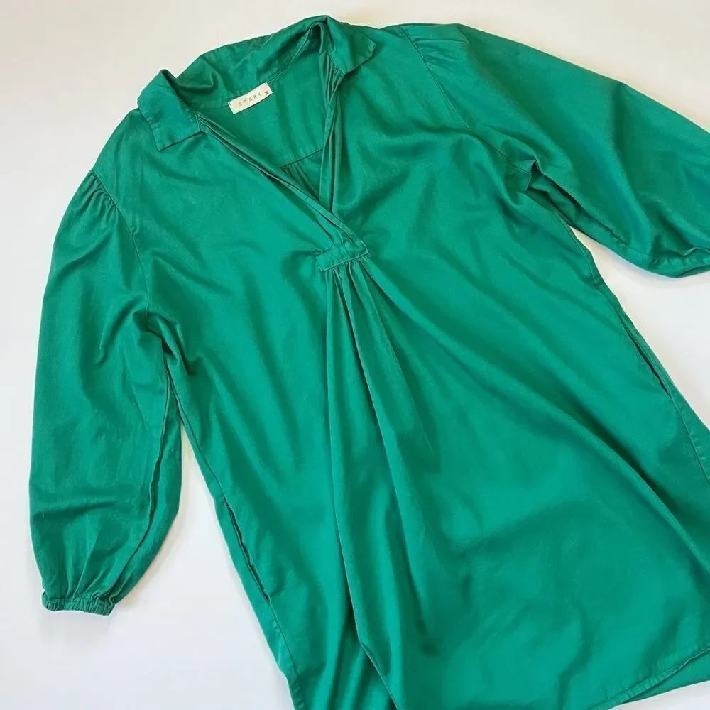 StarkX Green Popover Cotton Dress XL